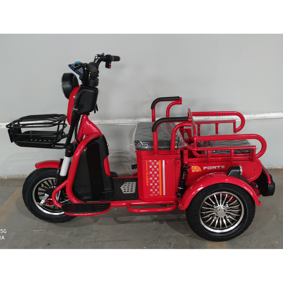 Електроскутер FORTE СARGO Червоний