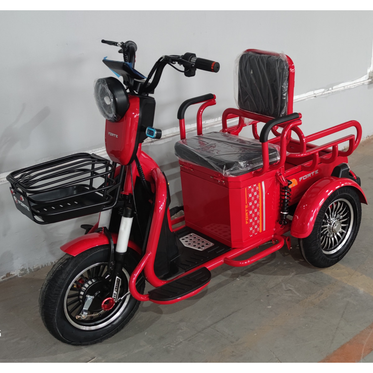Електроскутер FORTE СARGO Червоний