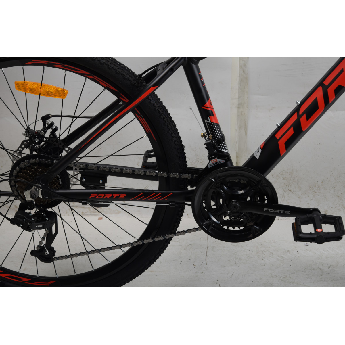 Велосипед Forte COMPASS 17"/26" Черный