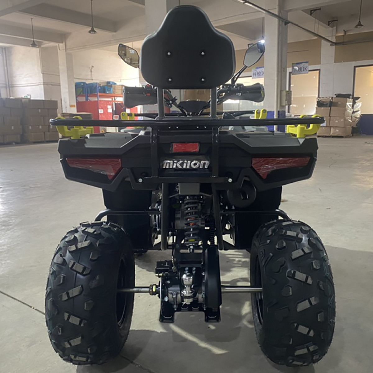 Квадроцикл MIKILON WOLF 200 сірий