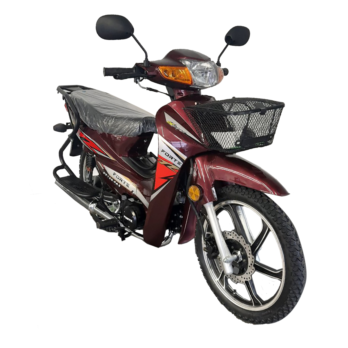Мотоцикл FT125-FA3 Forte Червоний
