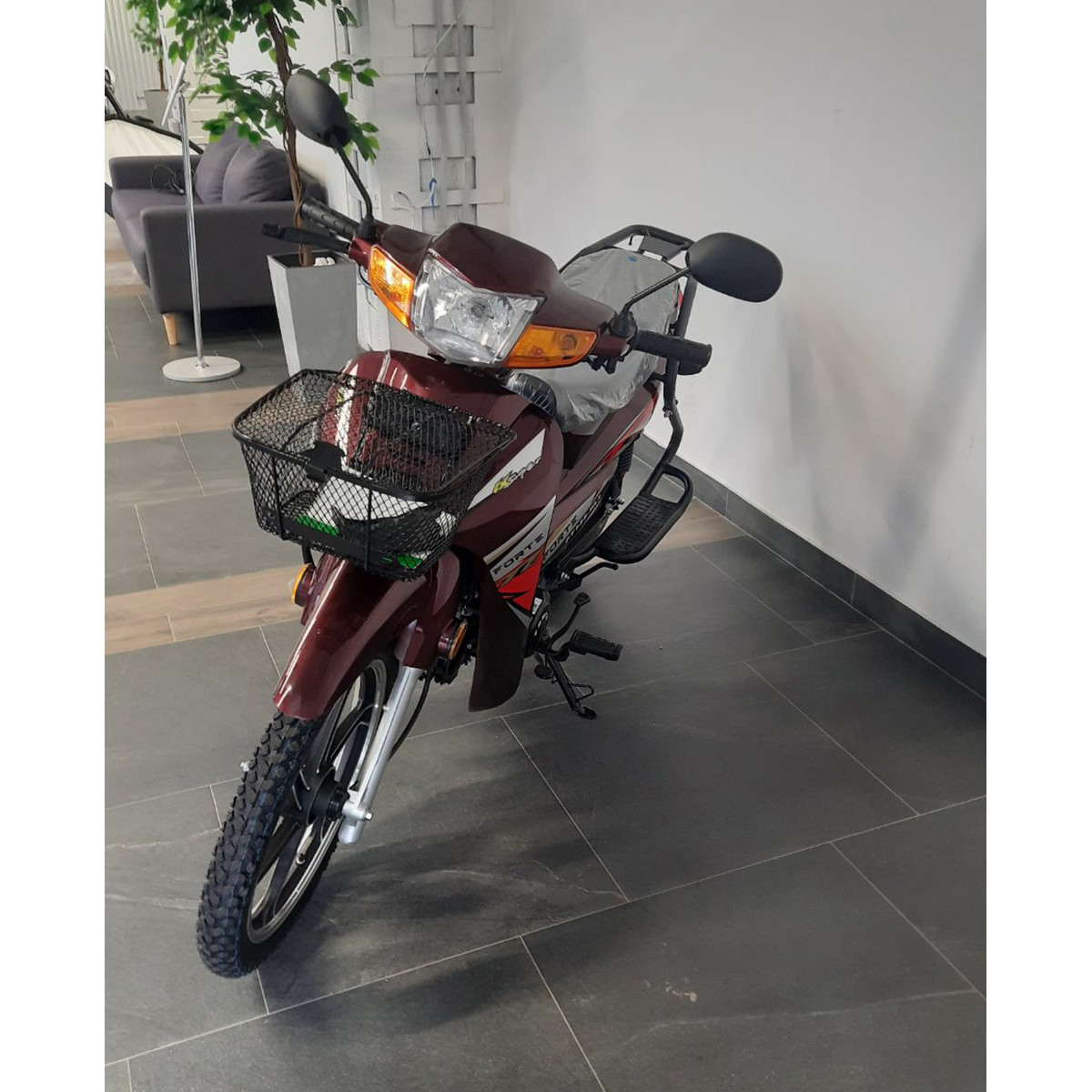 Мотоцикл FT125-FA3 Forte Червоний