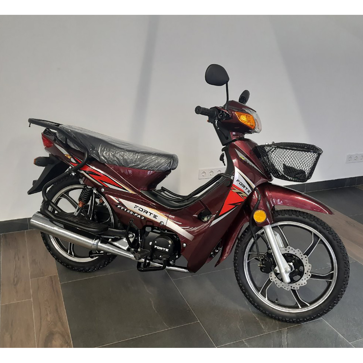 Мотоцикл FT125-FA3 Forte Червоний