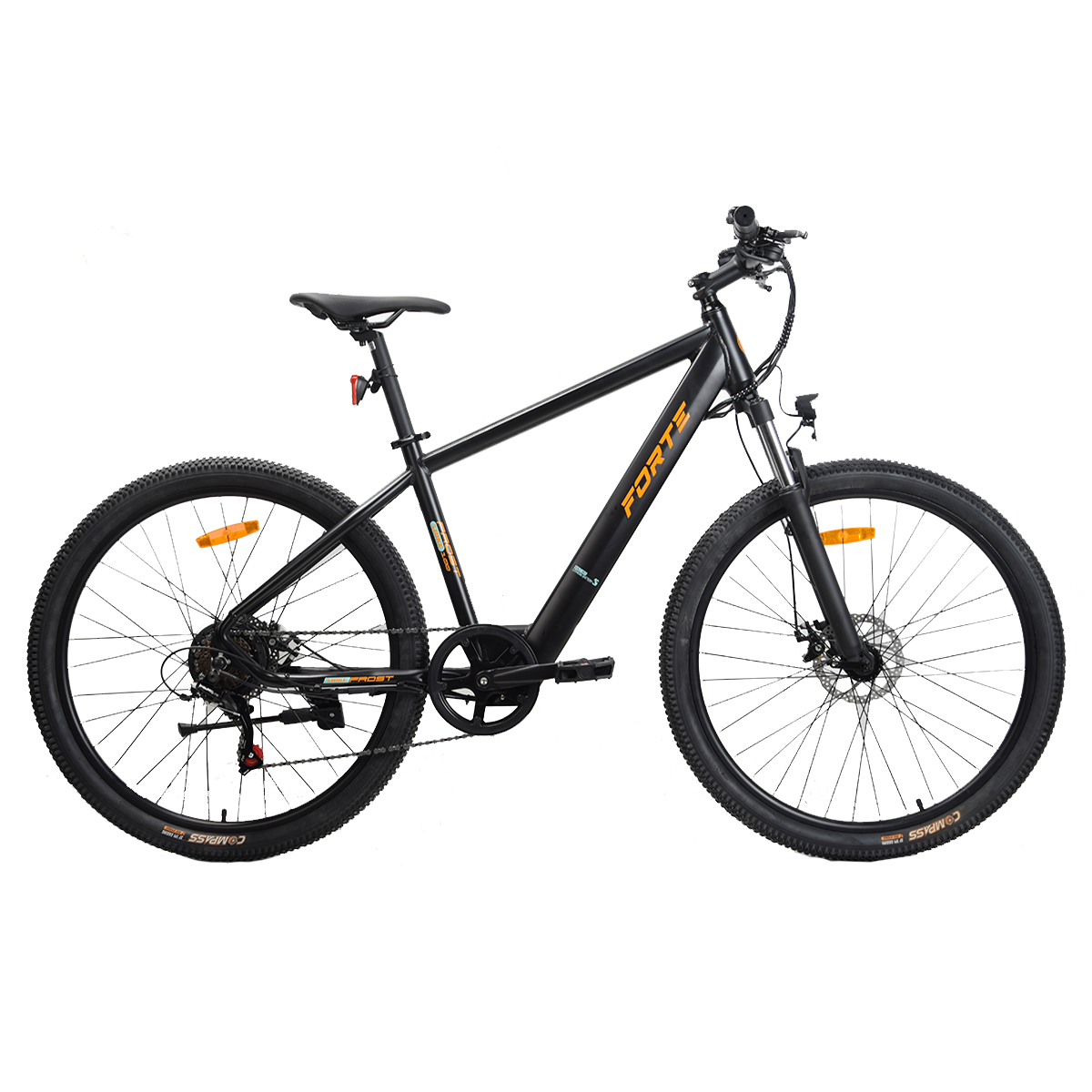 Велосипед акумуляторний FORTE FROST 350Вт, 36В/10Ач 17"/27,5" чорний