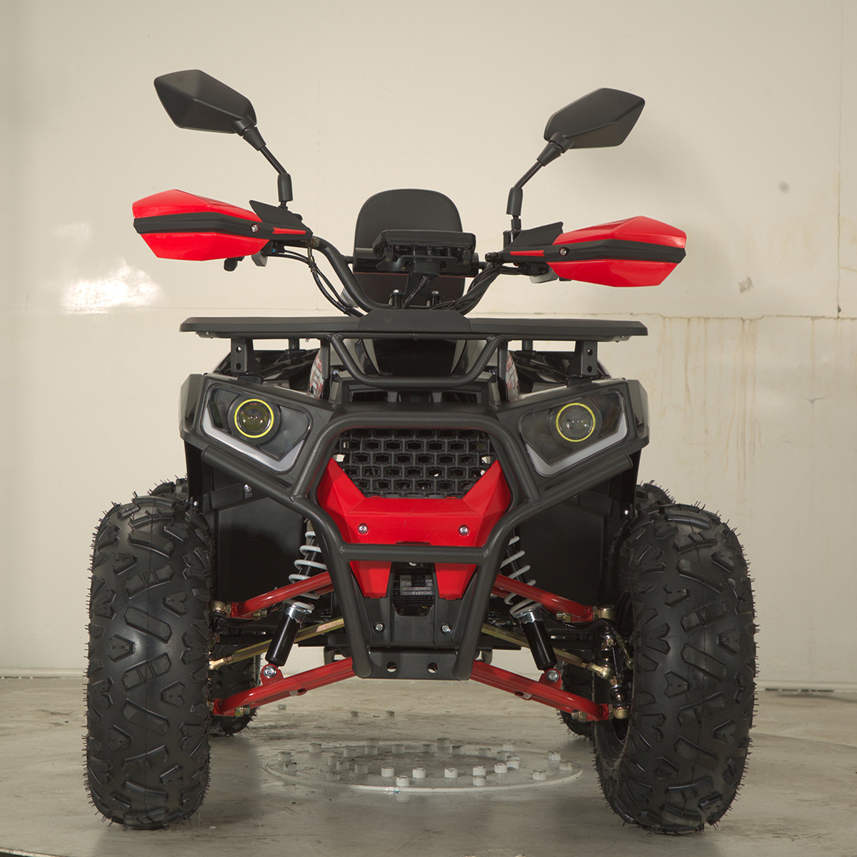 Квадроцикл акумуляторний FORTE ATV1000G Чорно-червоний