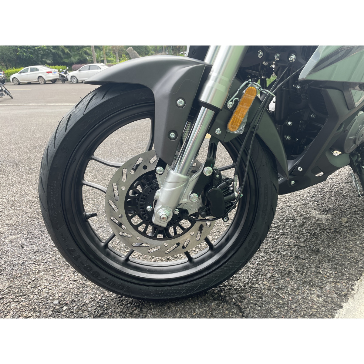 Мотоцикл ZONSEN BATTLO 5R Серый