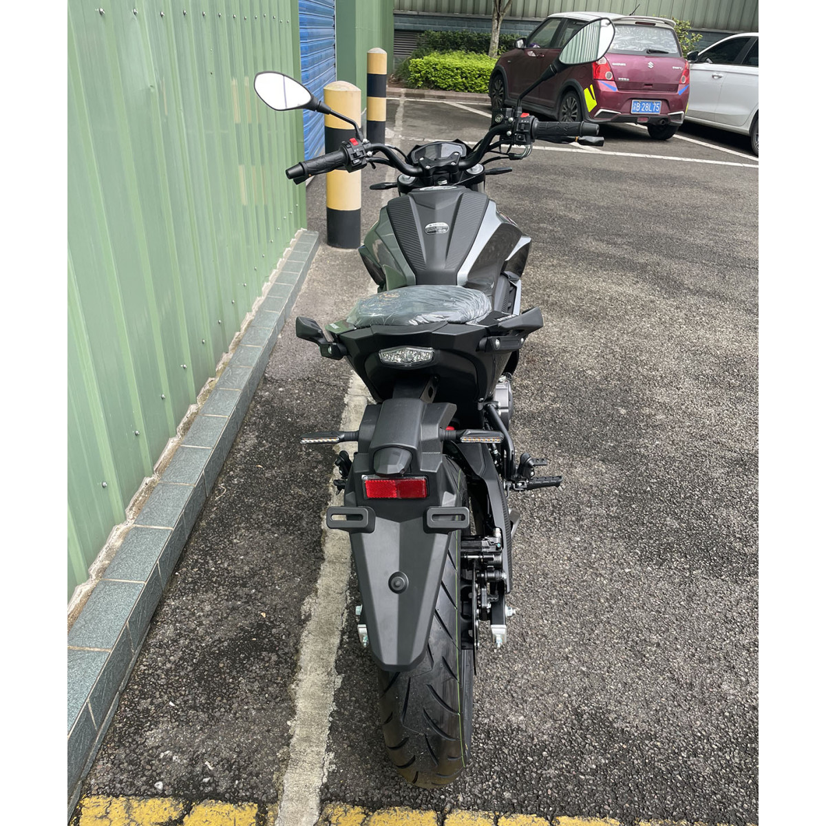 Мотоцикл ZONSEN BATTLO 5R Серый