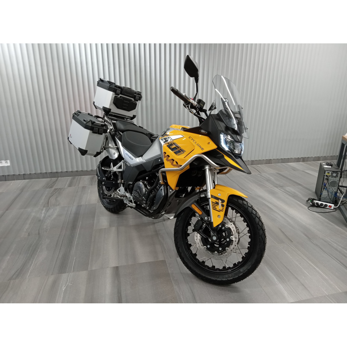 Мотоцикл CYCLONE RX401 Жовтий