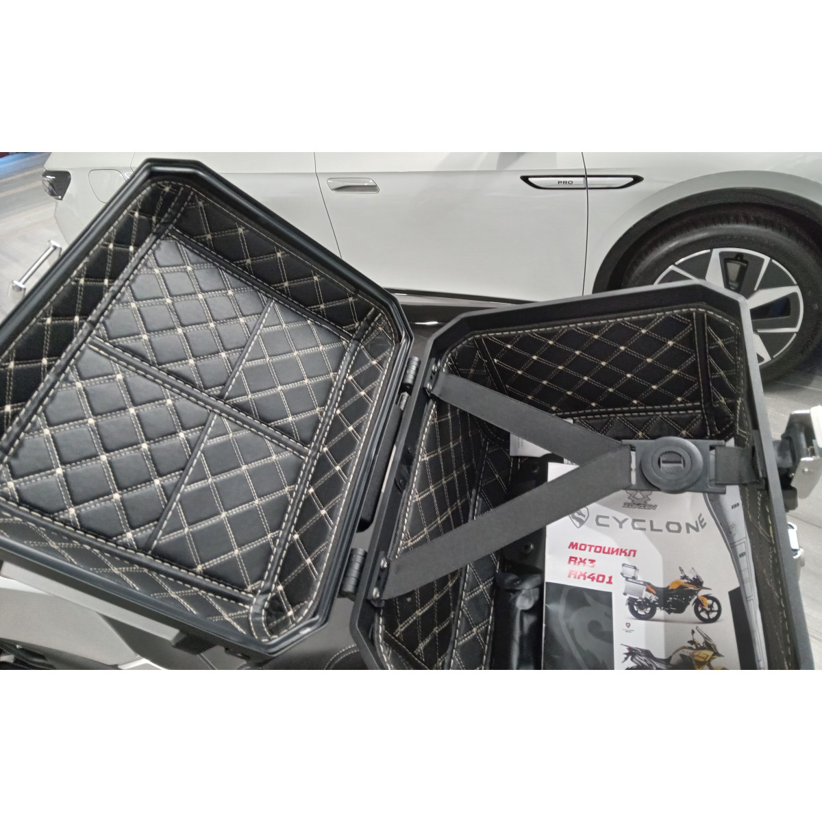 Мотоцикл CYCLONE RX401 Жовтий