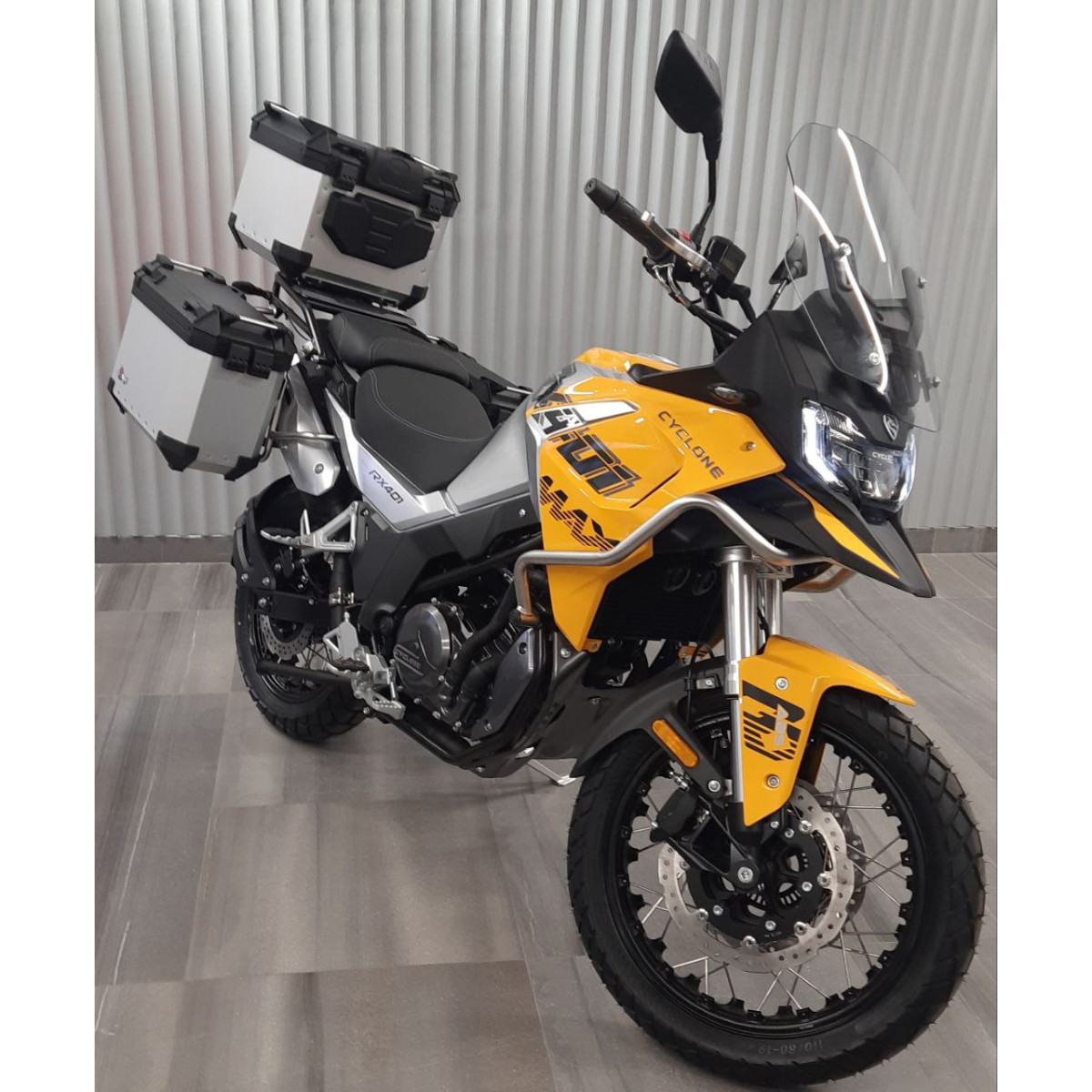 Мотоцикл CYCLONE RX401 Жовтий