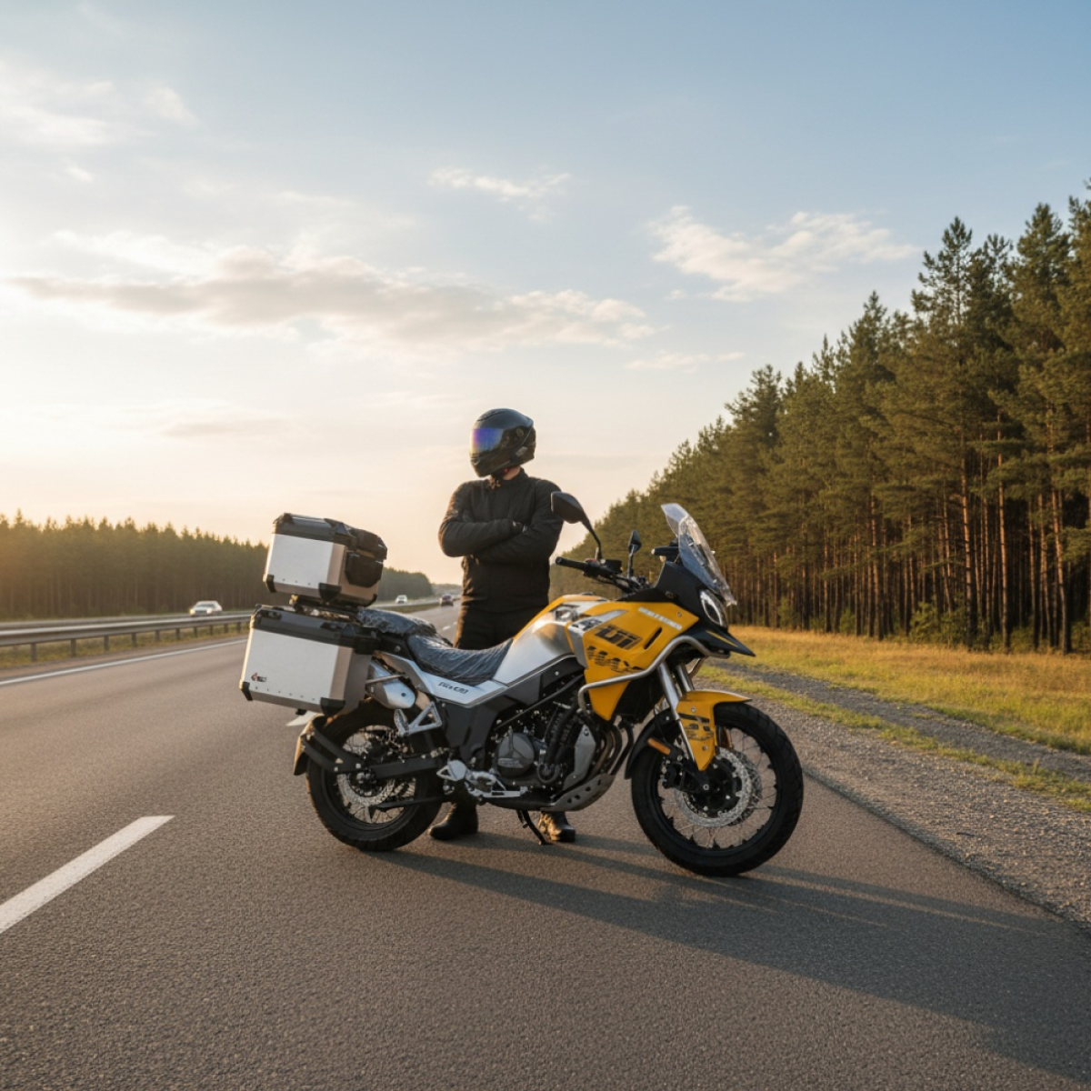 Мотоцикл CYCLONE RX401 Жовтий