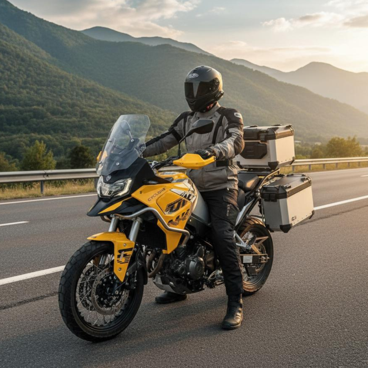 Мотоцикл CYCLONE RX401 Жовтий