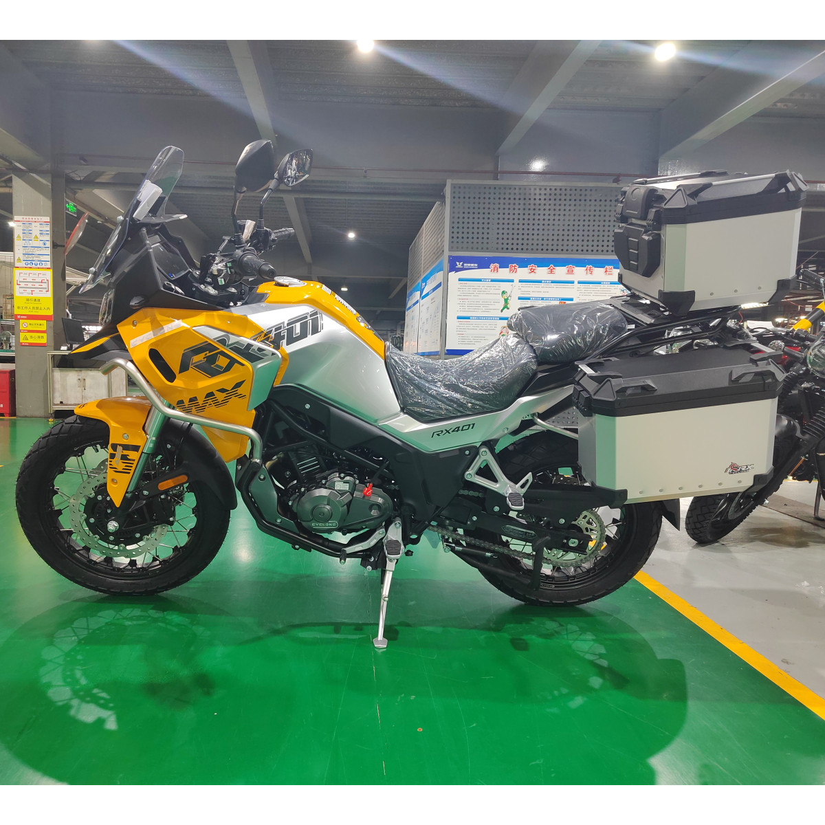 Мотоцикл CYCLONE RX401 Жовтий