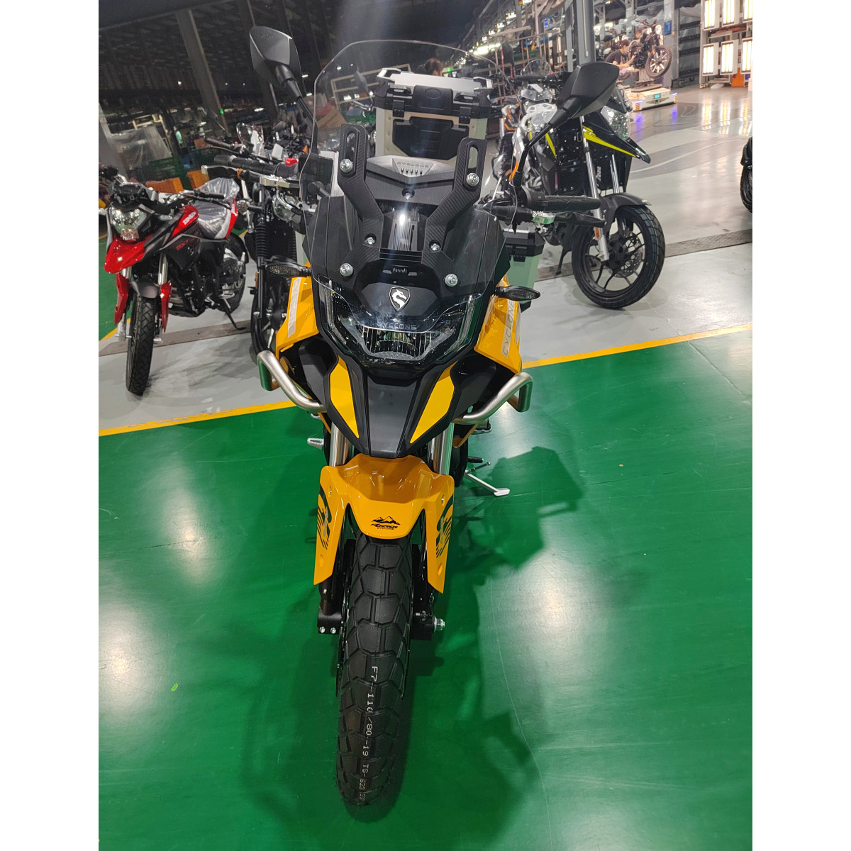 Мотоцикл CYCLONE RX401 Жовтий