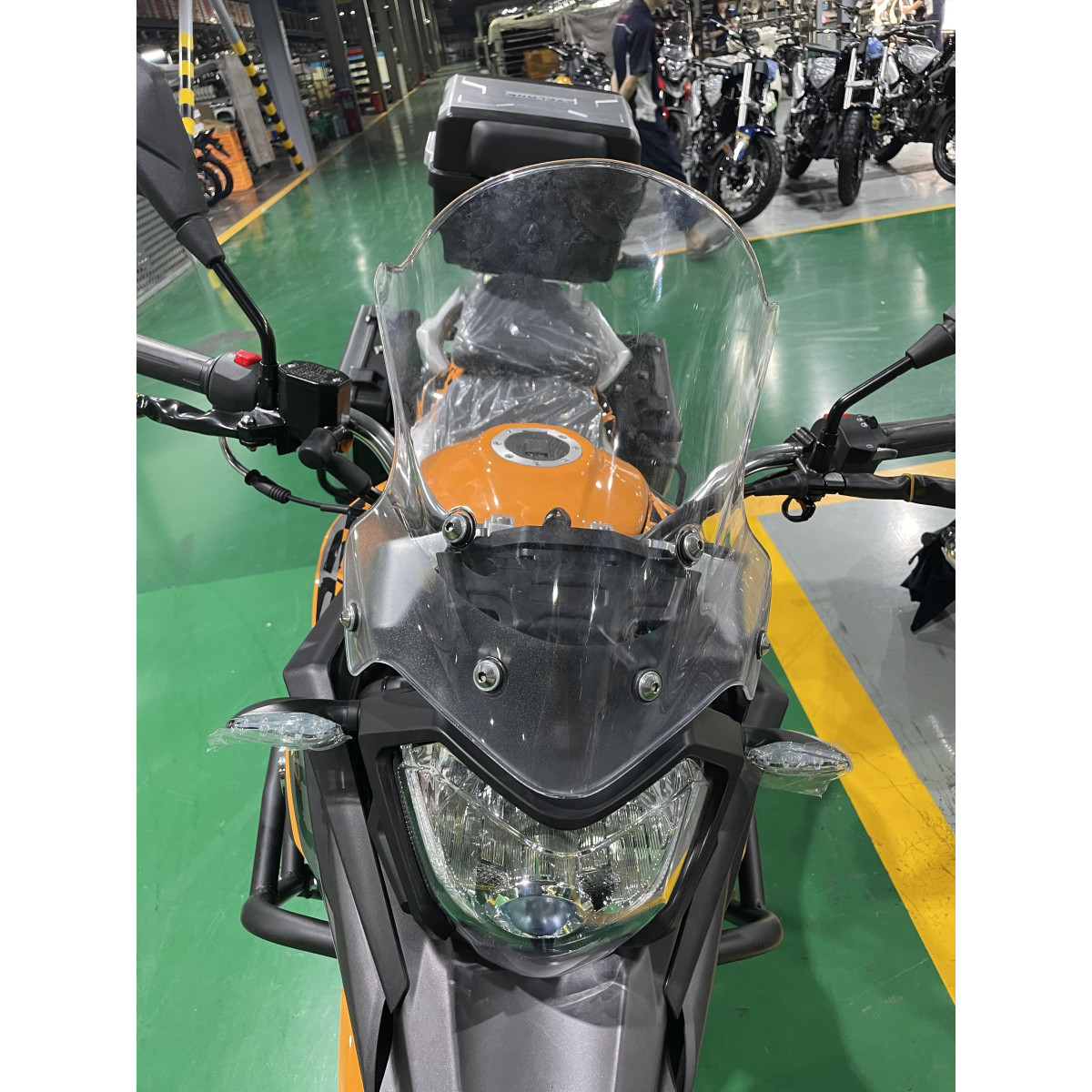 Мотоцикл CYCLONE RX3 Помаранчевий