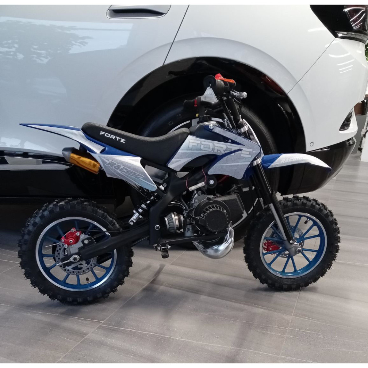 Питбайк бензиновый FORTE DB01 синий