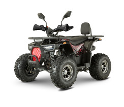 Квадроцикл FORTE ATV150P Чорно-червоний