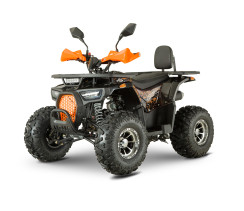 Квадроцикл FORTE ATV150P Чорно-помаранчевий