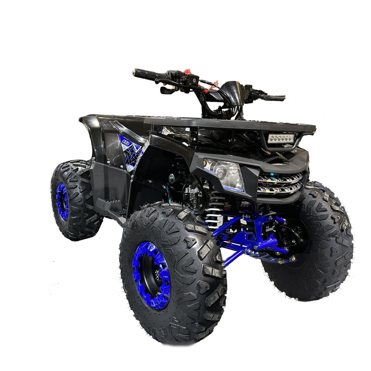 Квадроцикл FORTE ATV125F чорно-синій