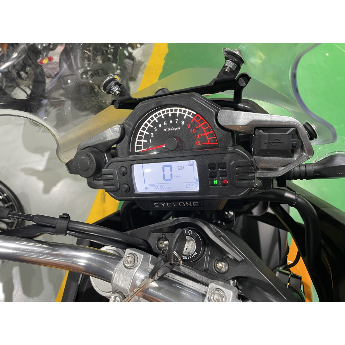 Мотоцикл CYCLONE RX3 Синiй