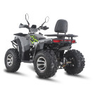 Квадроцикл FORTE ATV-200G PRO зелено-сірий