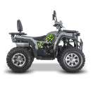 Квадроцикл FORTE ATV-200G PRO зелено-сірий