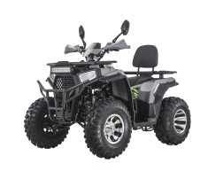 Квадроцикл FORTE ATV-200G PRO зелено-сірий