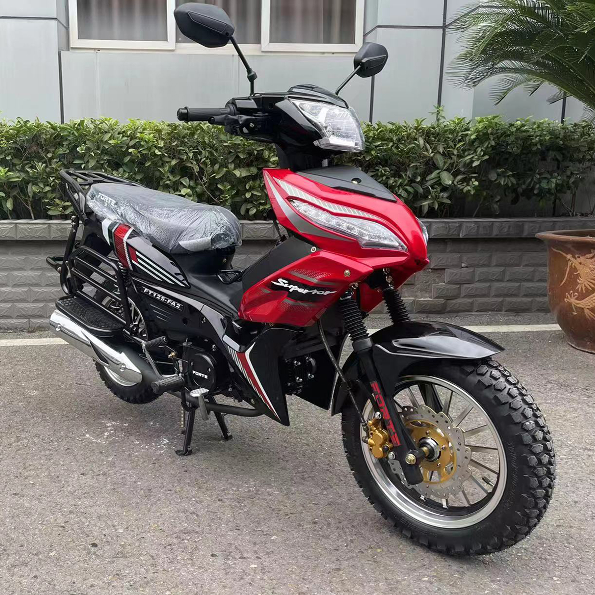 Мотоцикл FT125-FA Forte червоний