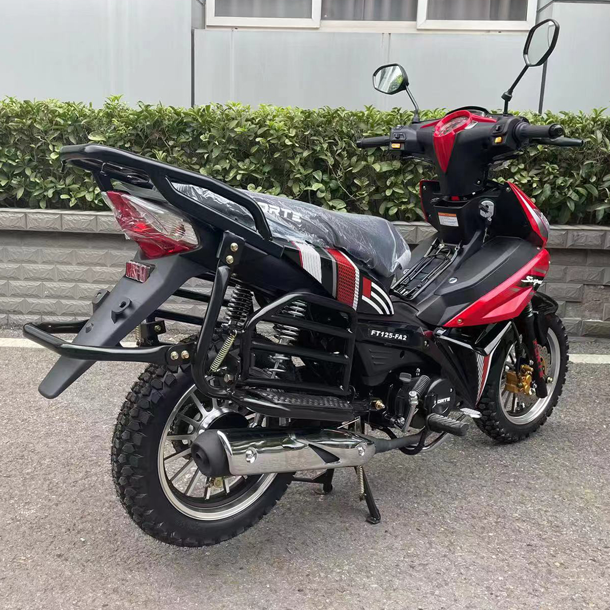 Мотоцикл FT125-FA Forte червоний