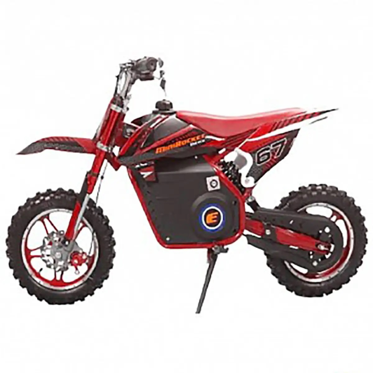 Аккумуляторный мотоцикл FORTE PB1000E Черно-Красный