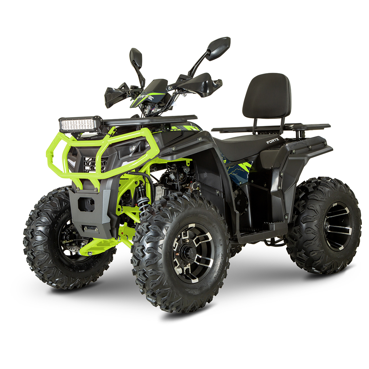 Квадроцикл FORTE AFC-200 PRO Чорно-зелений