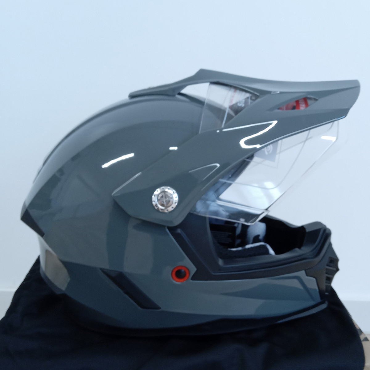 Мотошолом підлітковий FORTE BLD-818-2 Сірий L