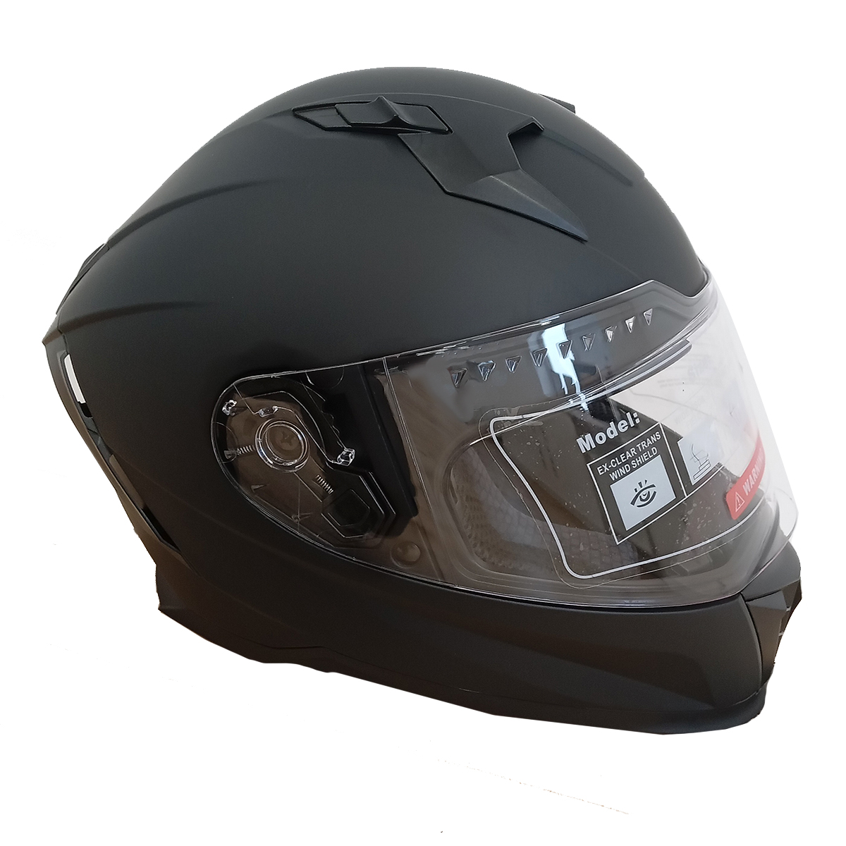 Мотошолом FORTE M69 Чорно сірий M