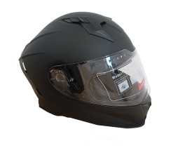 Мотошолом FORTE M69 Чорно сірий  M