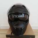 Мотошлем FORTE M69 Черно серый XL