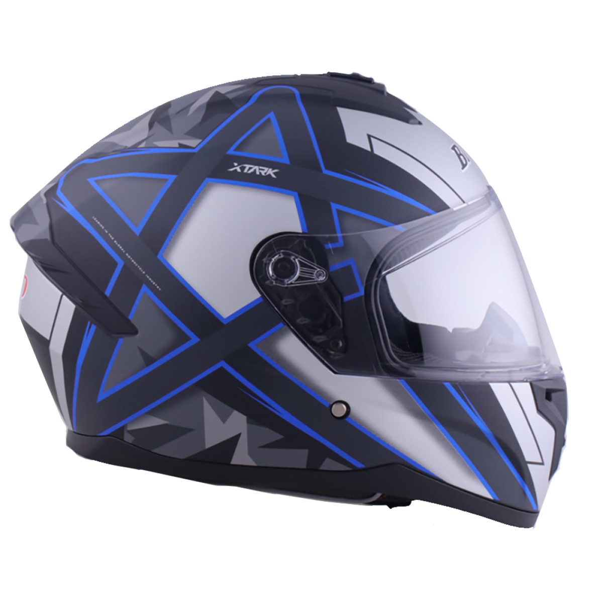 Мотошолом FORTE M71 Синій S