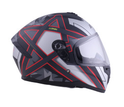 Мотошолом FORTE M71 Червоний XL