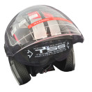 Мотошлем FORTE BLD-708 Черно-красный L