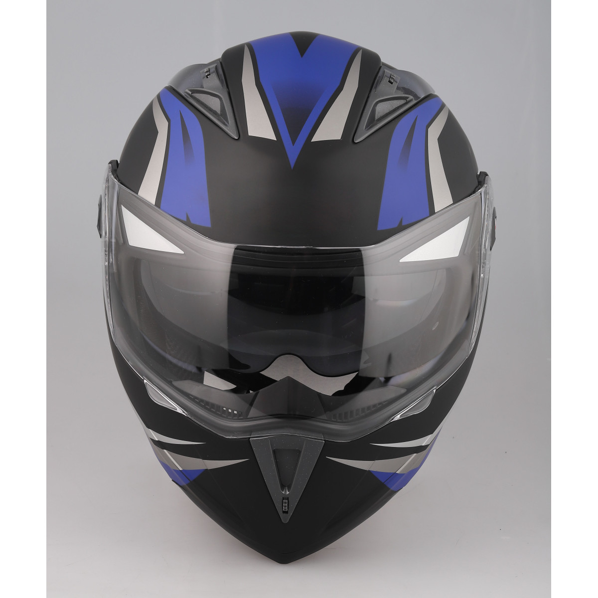 Мотошолом FORTE BLD-158 Чорно-синій L