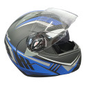 Мотошолом FORTE BLD-158 Чорно-синій L