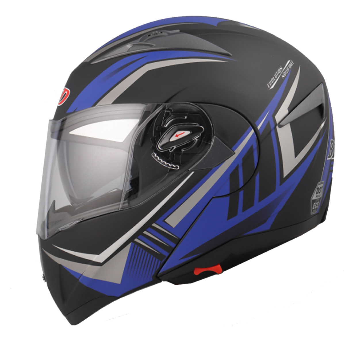 Мотошолом FORTE BLD-158 Чорно-синій L