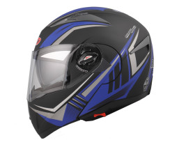 Мотошолом FORTE BLD-158 Чорно-синій L