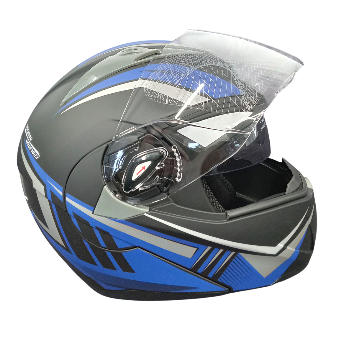 Мотошолом FORTE BLD-158 Чорно-синій M