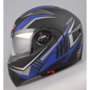 Мотошлем FORTE BLD-158 Черно-синий XL