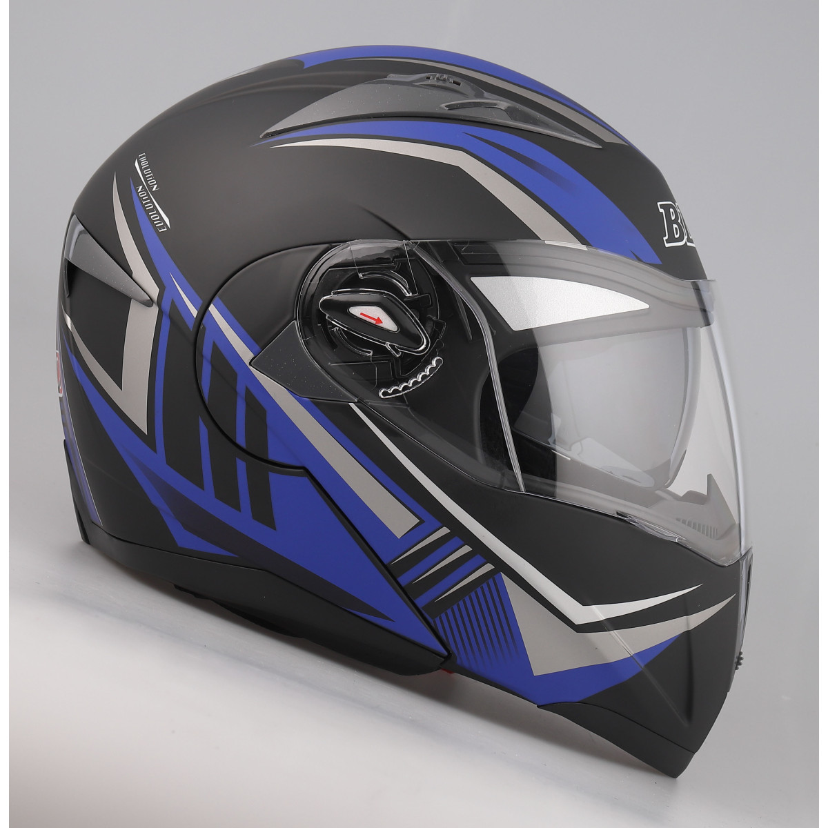 Мотошолом FORTE BLD-158 Чорно-синій S