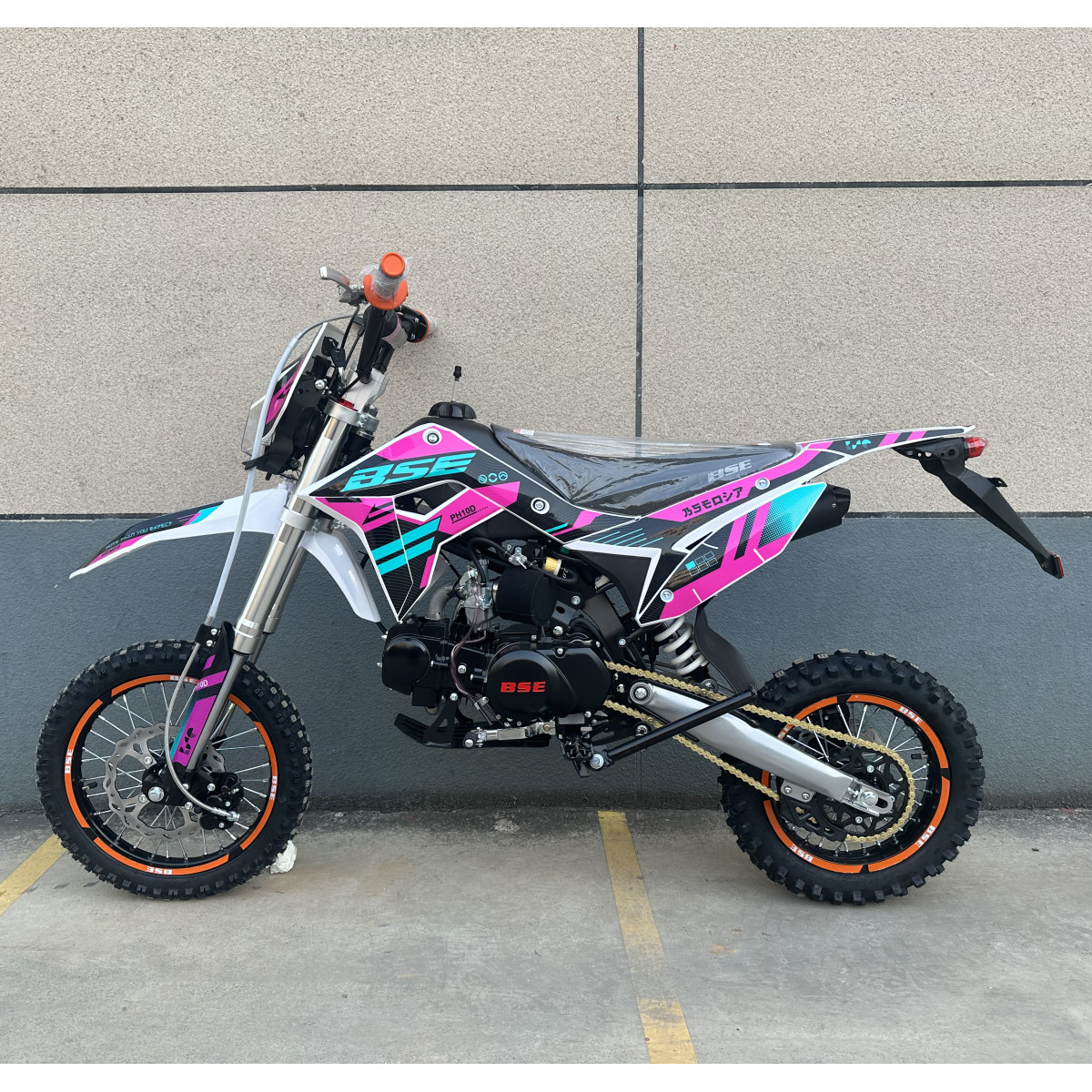 Мотоцикл BSE PH10D Enduro пурпурний