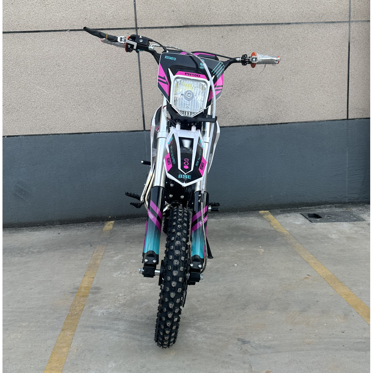 Мотоцикл BSE PH10D Enduro пурпурний