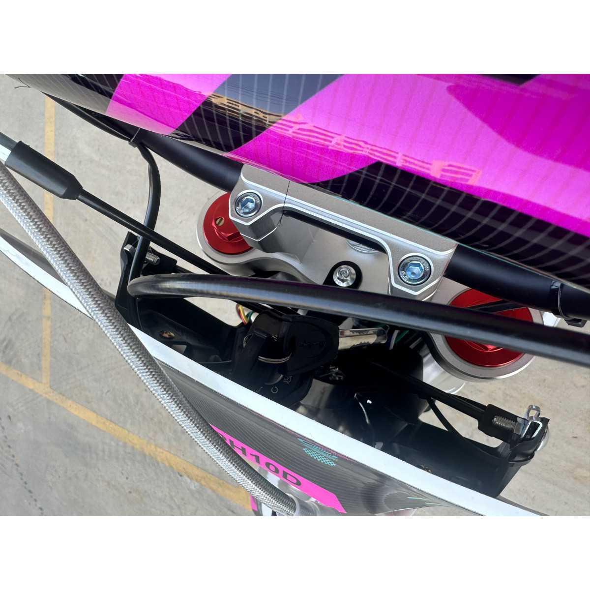 Мотоцикл BSE PH10D Enduro пурпурний