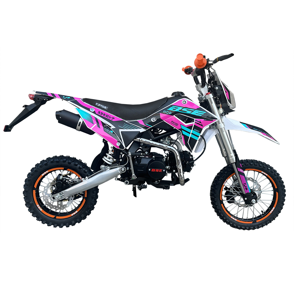 Мотоцикл BSE PH10D Enduro пурпурний