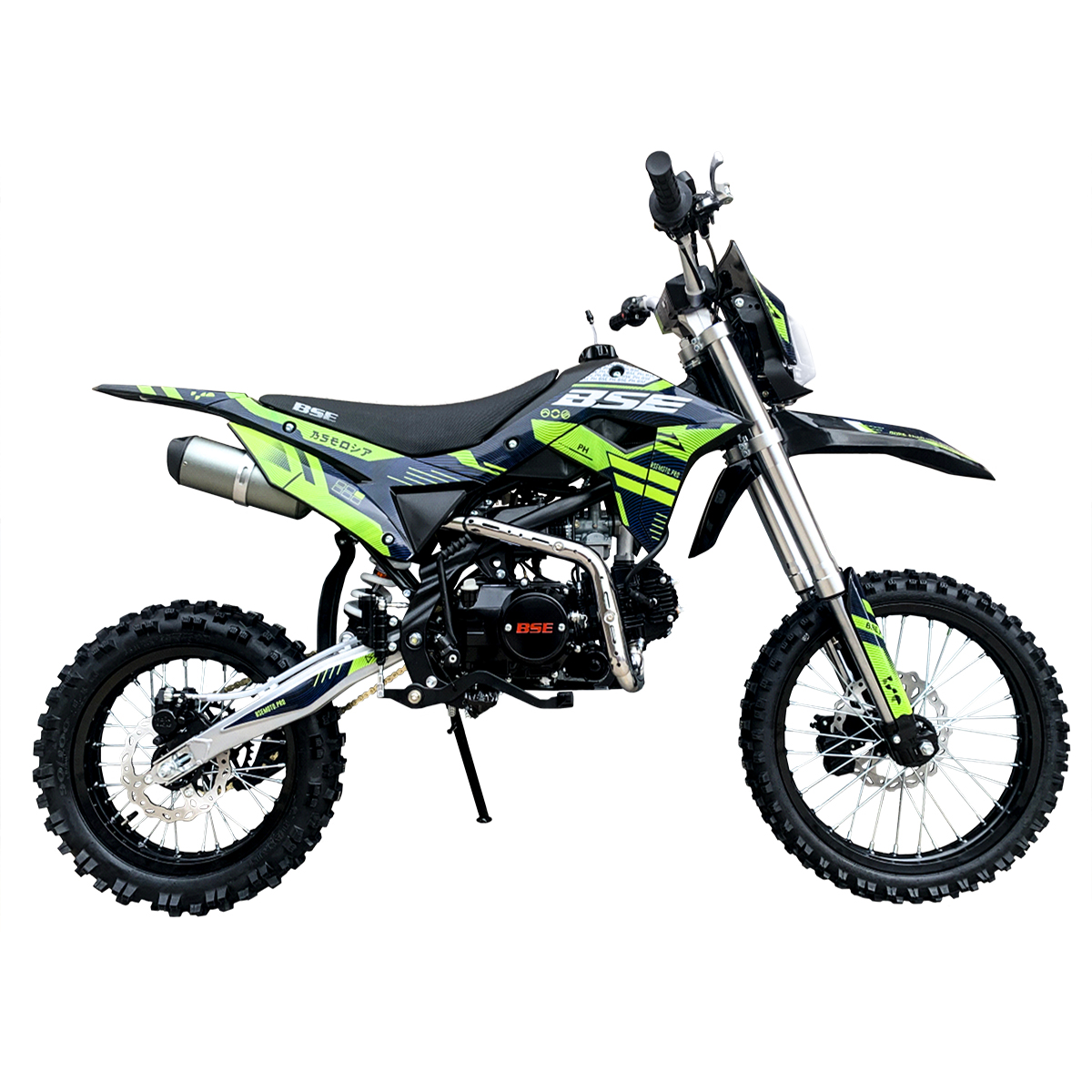 Мотоцикл BSE PH10L 140 ENDURO зеленый